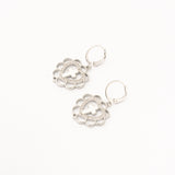 Aretes Fe y Amor Rodio