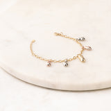 Pulsera Charms Maní Chapa