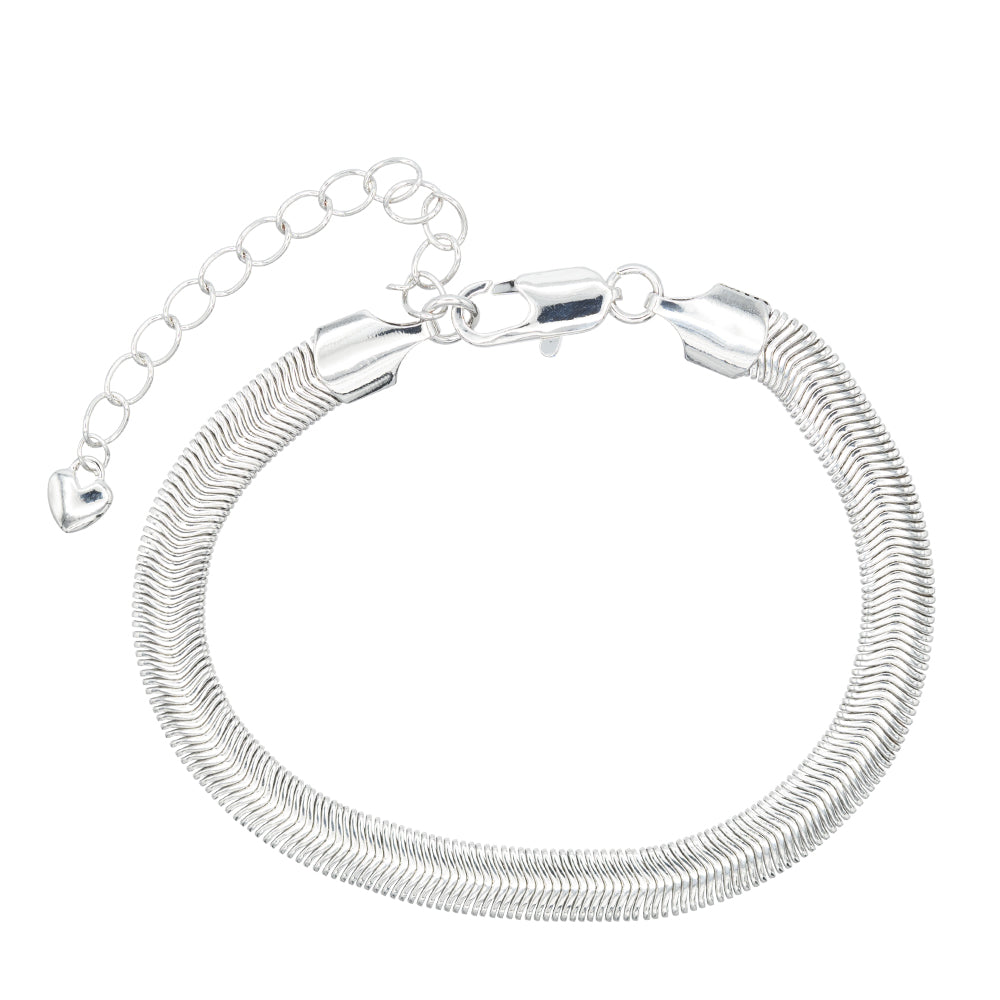 Pulsera con cadena flexible 17cm+5cm