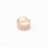 Anillo Trenza Royal Chapa