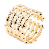 Anillo Malla Elegante Chapa