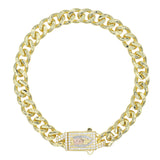 Pulsera Devoción Dorada Chapa 21cm