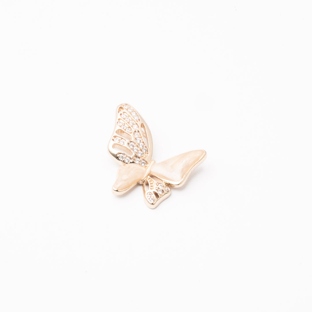 Dije Mariposa Dorada Chapa
