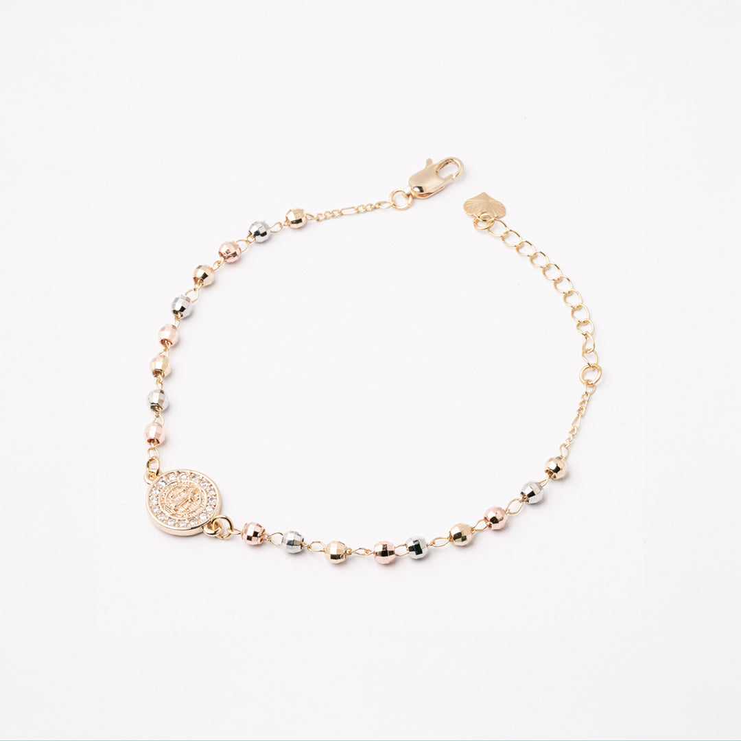 Pulsera Destello Tricolor Chapa