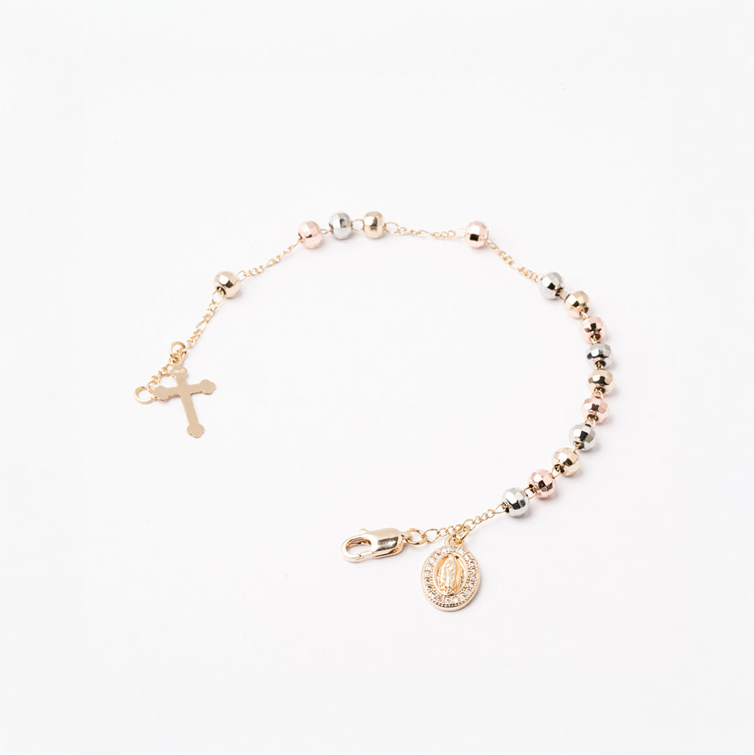 Pulsera Devocional Tricolor Chapa