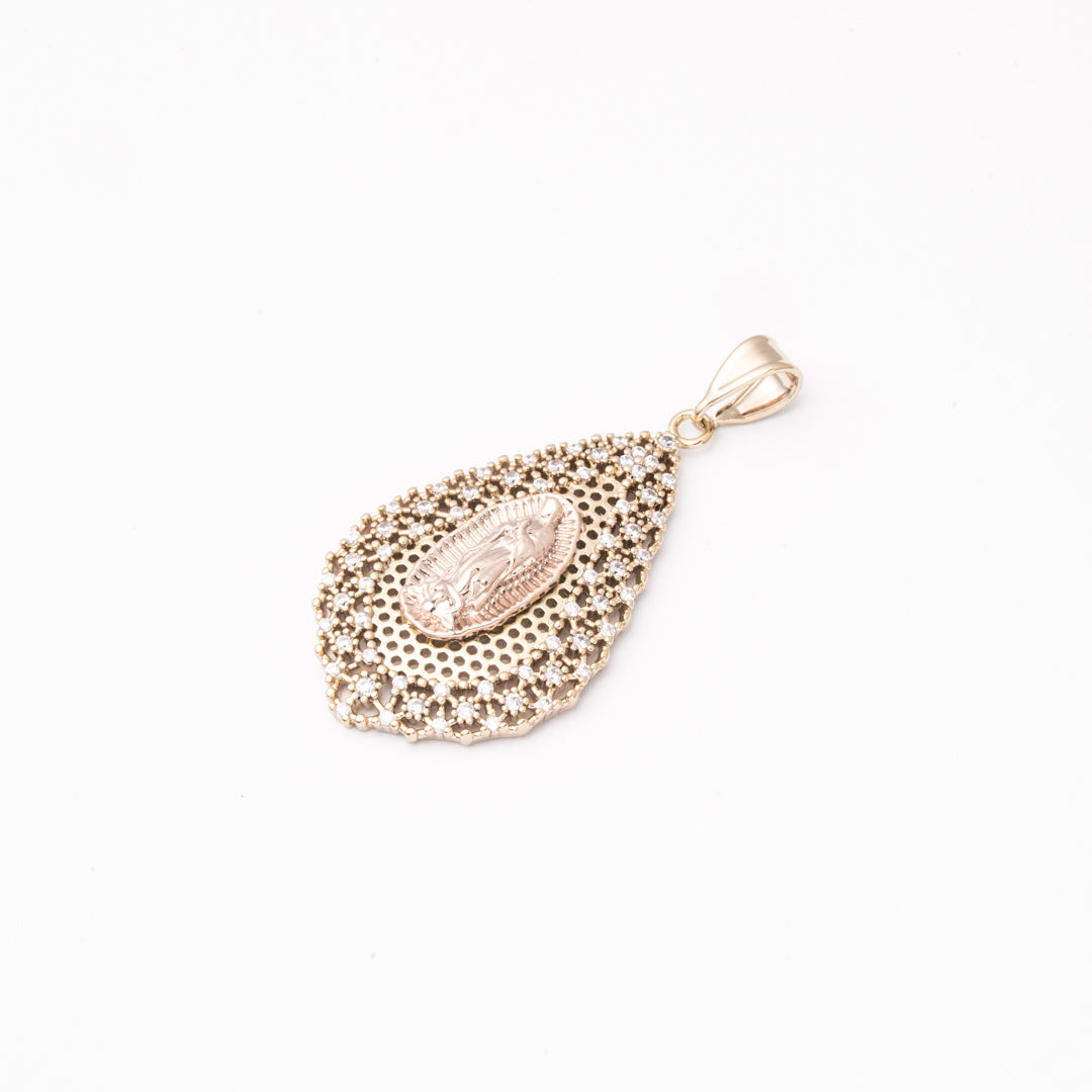 Dije Gota Virgen de Guadalupe Chapa