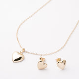 Juego Corazón Delicado Chapa