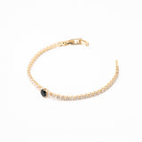 Pulsera Estrella Negra Chapa
