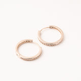 Arracada Lúmina Clásica Chapa18K