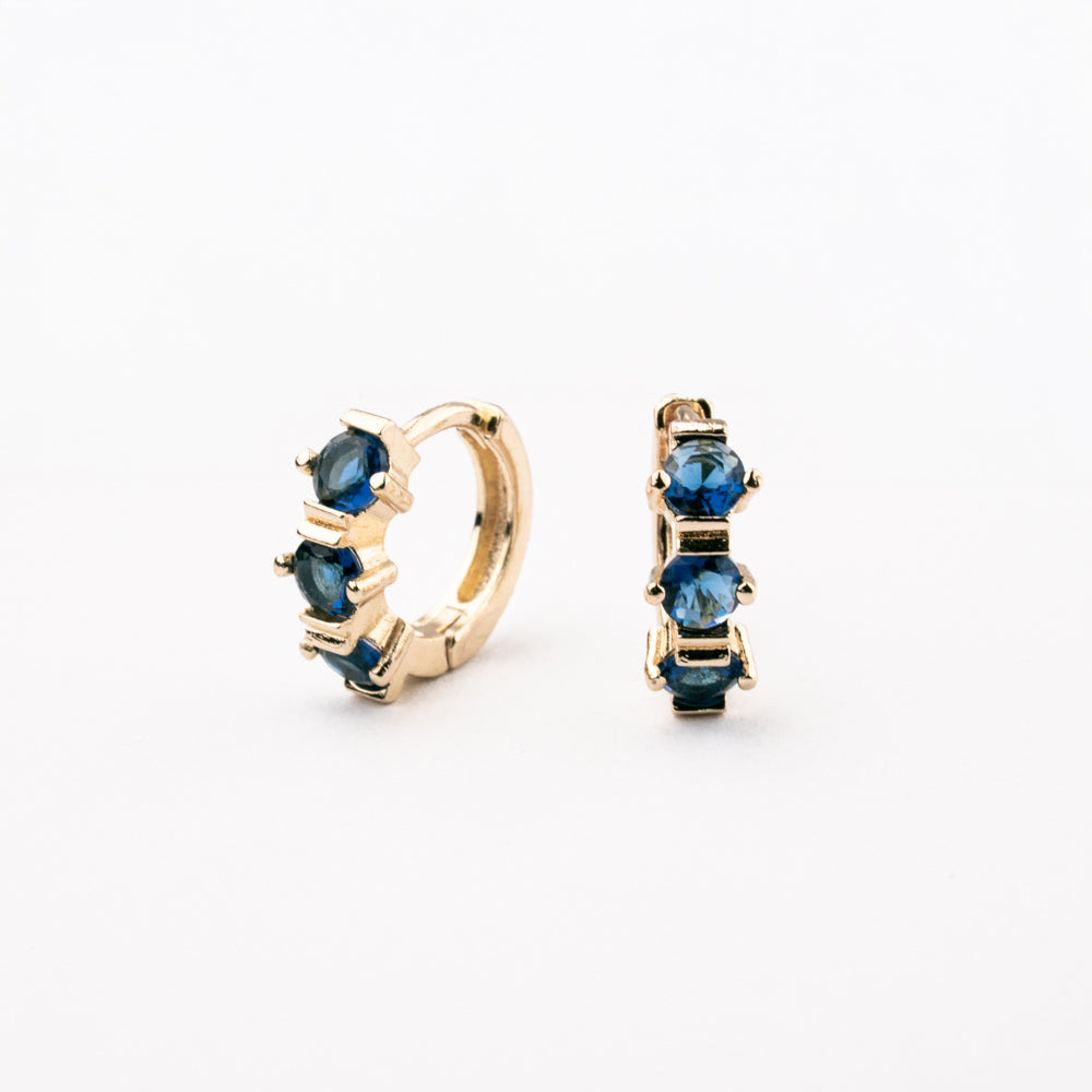 HUGGIE ZAFIRO TRIO AZUL CHAPA