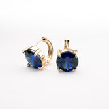 HUGGIE SOLITARIO MAXI AZUL CHAPA
