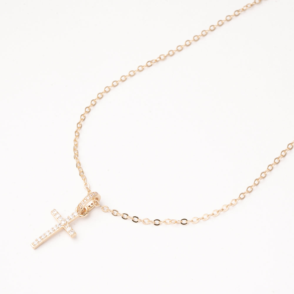 Gargantilla Cruz Aura Chapa