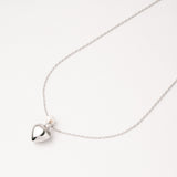 Gargantilla Latido de Perla Rodio