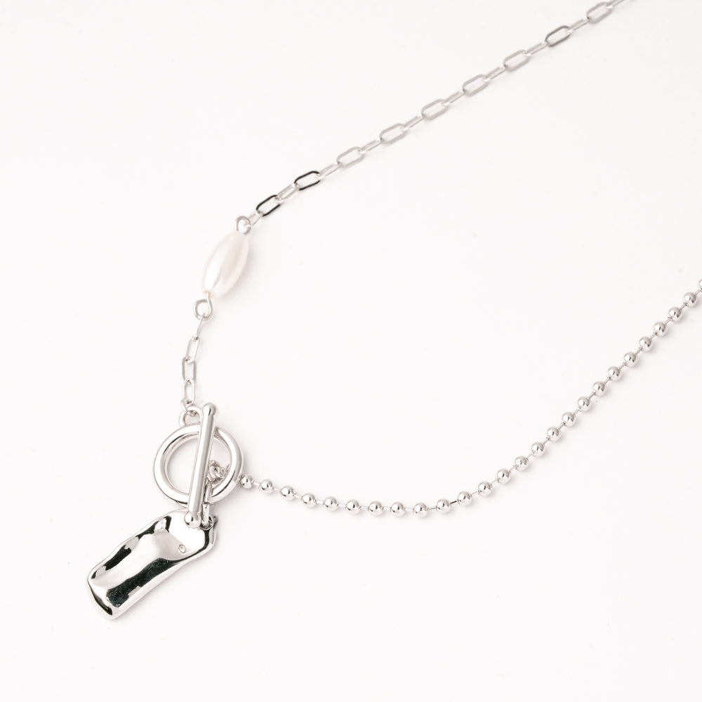 Gargantilla Amuleto Moderno Rodio