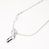 Gargantilla Amuleto Moderno Rodio