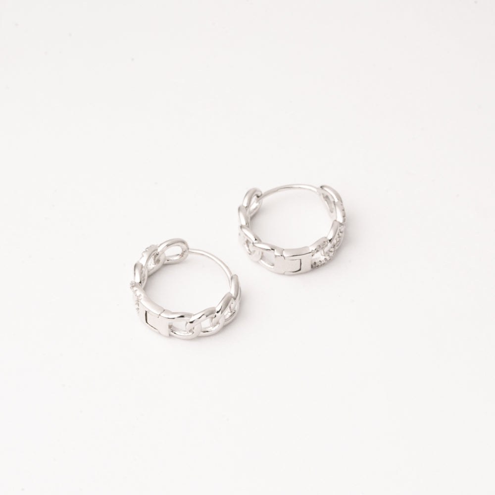 Huggies Eslabón Chic Rodio