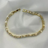 Pulsera Cadencia Cristalina Chapa