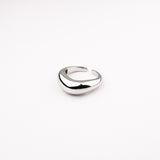 ANILLO MIDI LISO RODIO