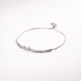 PULSERA MARIPOSA DIAMANTADA RODIO