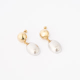 Aretes Óvalo Dual Bicolor Chapa