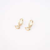 Aretes Saturno Brillante Chapa