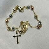 Pulsera Misterio Virgen de Guadalupe Brillos Chapa