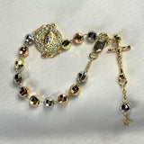 Pulsera Misterio Virgen de Guadalupe brillante G Chapa